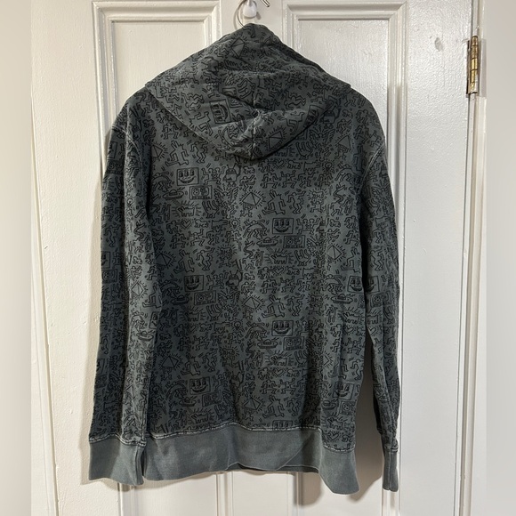 Keith Haring All Over Print Hoodie - Picture 5 of 5